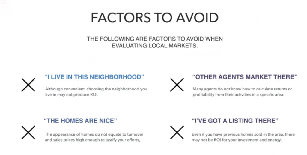 pic3 factors to avoid